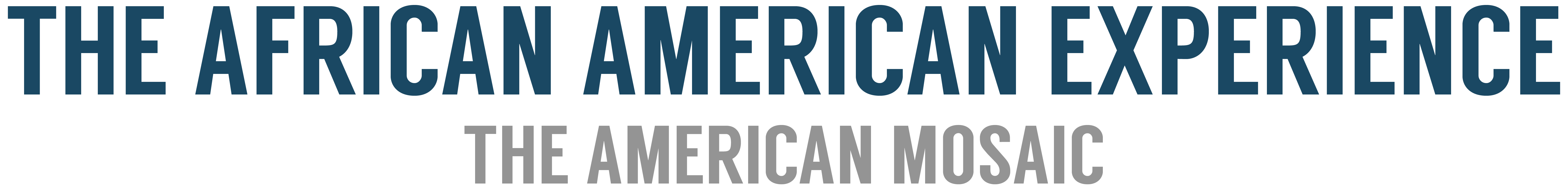 ABC-CLIO Solutions - The American Mosaic: The African American Experience